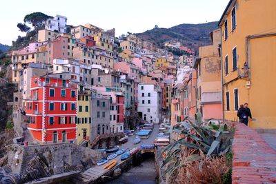 View of buildings in city