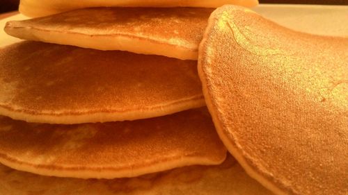 Close-up of food on table