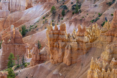 Rock formations in a desert