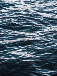 Full frame shot of rippled water