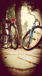 Cars parked in parking lot