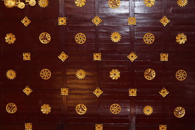 Full frame shot of patterned wall
