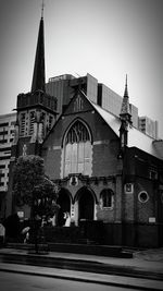 Low angle view of church