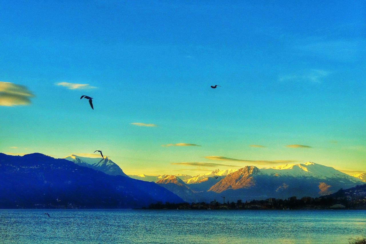 SCENIC VIEW OF CALM SEA AGAINST SKY