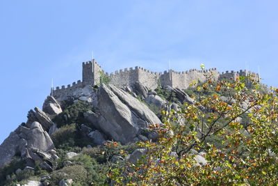 Overview of the castle of the moors, sintra