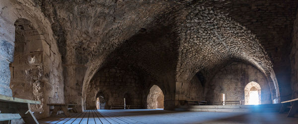 Corridor of historic building