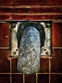 Close-up of rusty metal