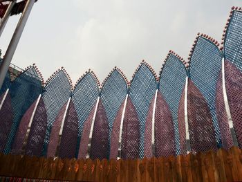 Low angle view of building against sky