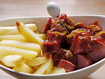 Close-up of food in bowl