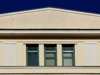 Low angle view of building against sky