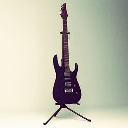 Low angle view of guitar