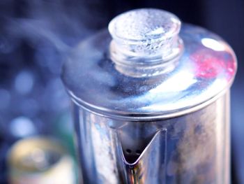 Close-up of drink on table