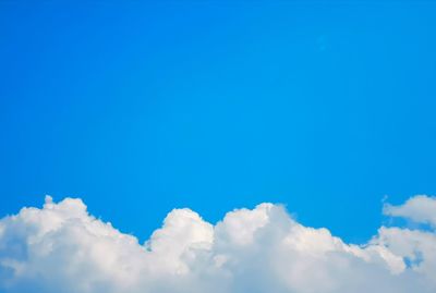 Low angle view of clouds in sky