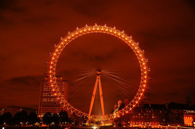 Full view of millennium wheel