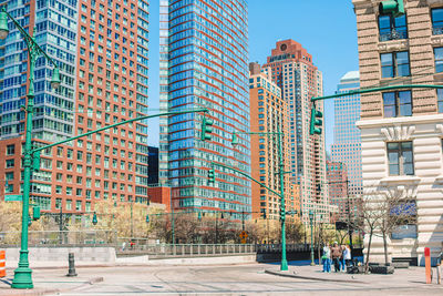 Skyscrapers in city