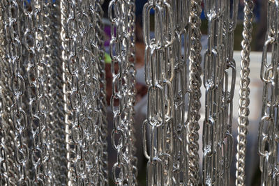 Full frame shot of icicles