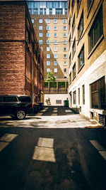 Street amidst buildings in city