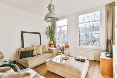 Interior of lavish apartment