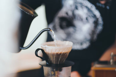 Close-up of coffee cup