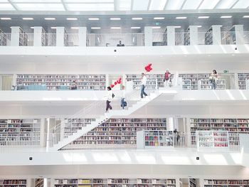 People at stadtbibliothek stuttgart