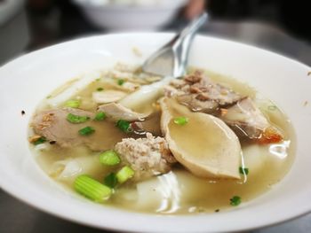 Close-up of food in bowl