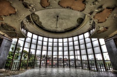 Low angle view of ceiling