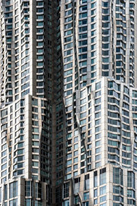 Full frame shot of modern buildings in new york  city