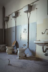 Interior of bathroom