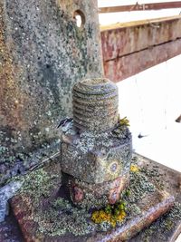 Close-up of rusty metal
