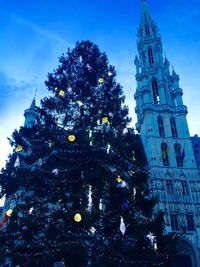 Low angle view of church