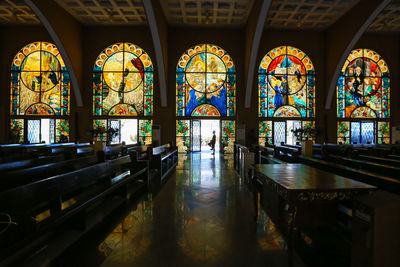 Interior of building