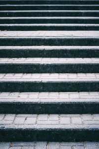 Full frame shot of staircase