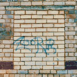 Full frame shot of brick wall