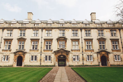 Footpath leading towards christ college