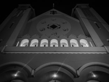 Low angle view of church