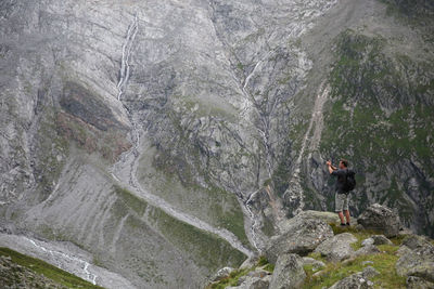 Scenic view of mountains