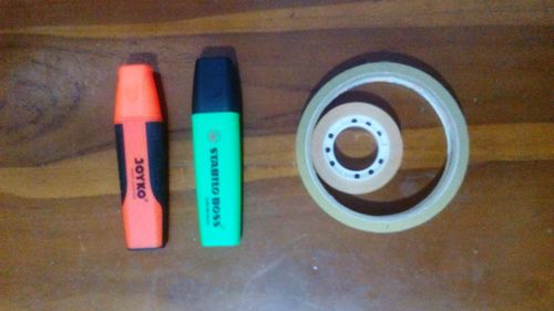 Close-up of multi colored objects