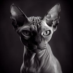 black and white