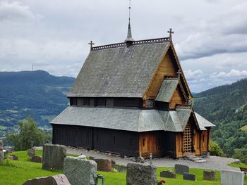 Built structures against sky