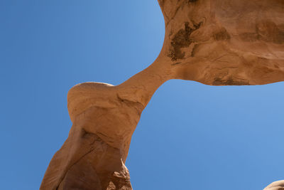 Rock formation arches at the devils garden in grand staircase escalante national monument in utah