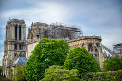 View of historical building against sky