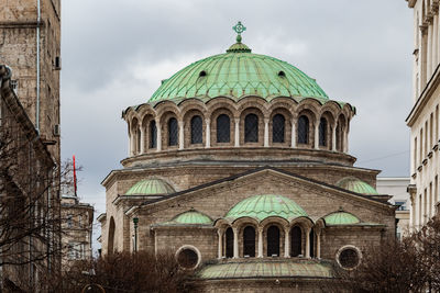 Low angle view of cathedral against sky