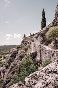 View of fort against the sky