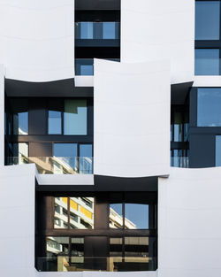 Low angle view of modern building