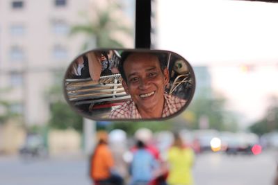 Portrait of young woman