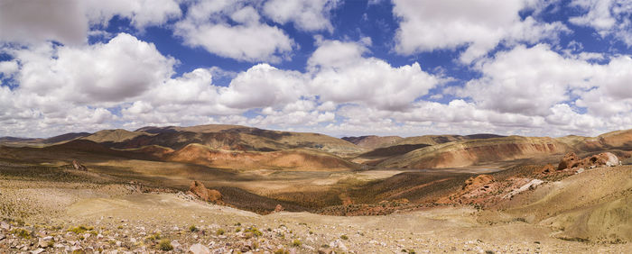 Panoramic view of landscape against sky