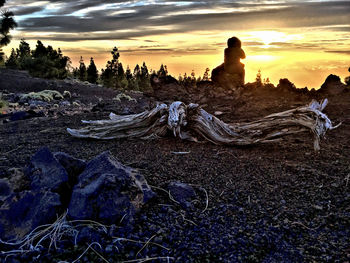 Panoramic view of landscape against sky