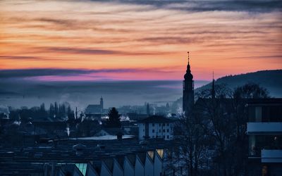 A winter morning in tauberbischofsheim