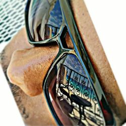 Close-up of object on table