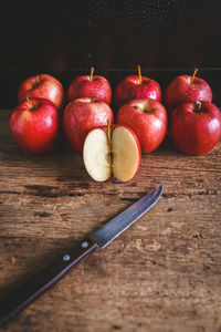 Close-up of apple